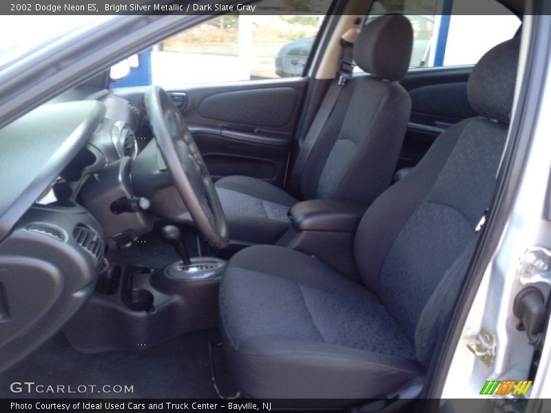 Bright Silver Metallic / Dark Slate Gray 2002 Dodge Neon ES