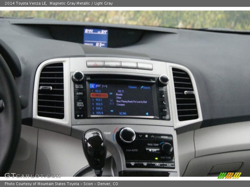 Magnetic Gray Metallic / Light Gray 2014 Toyota Venza LE