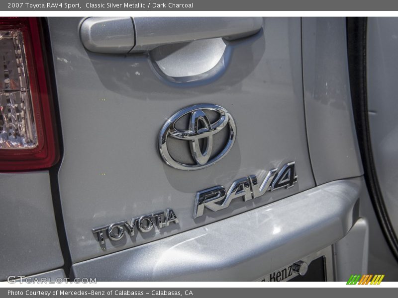 Classic Silver Metallic / Dark Charcoal 2007 Toyota RAV4 Sport
