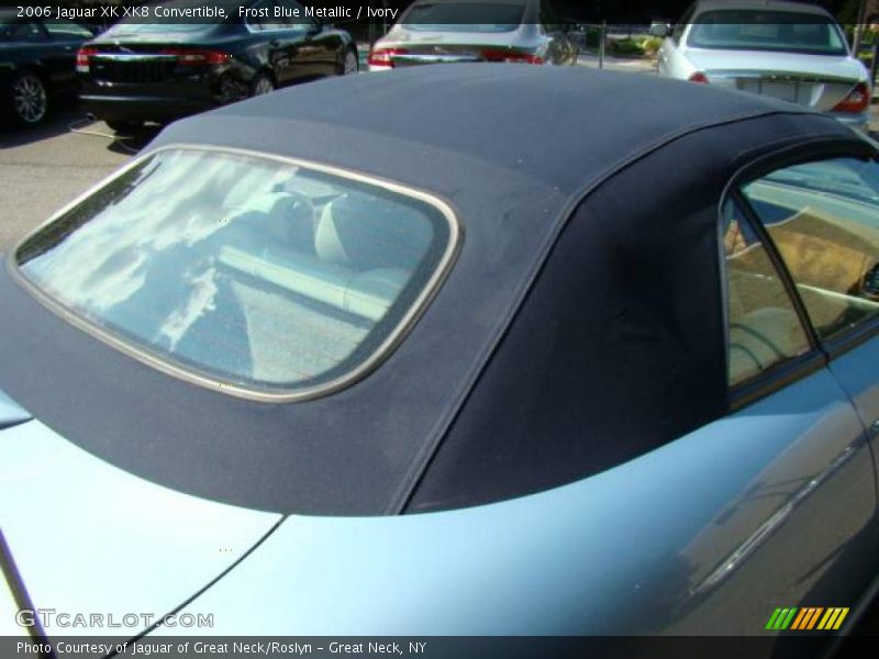Frost Blue Metallic / Ivory 2006 Jaguar XK XK8 Convertible