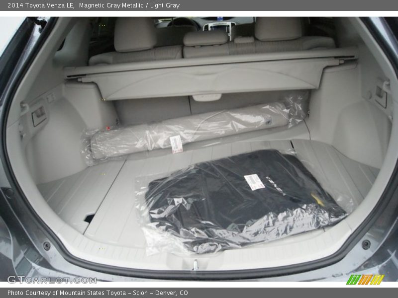 Magnetic Gray Metallic / Light Gray 2014 Toyota Venza LE