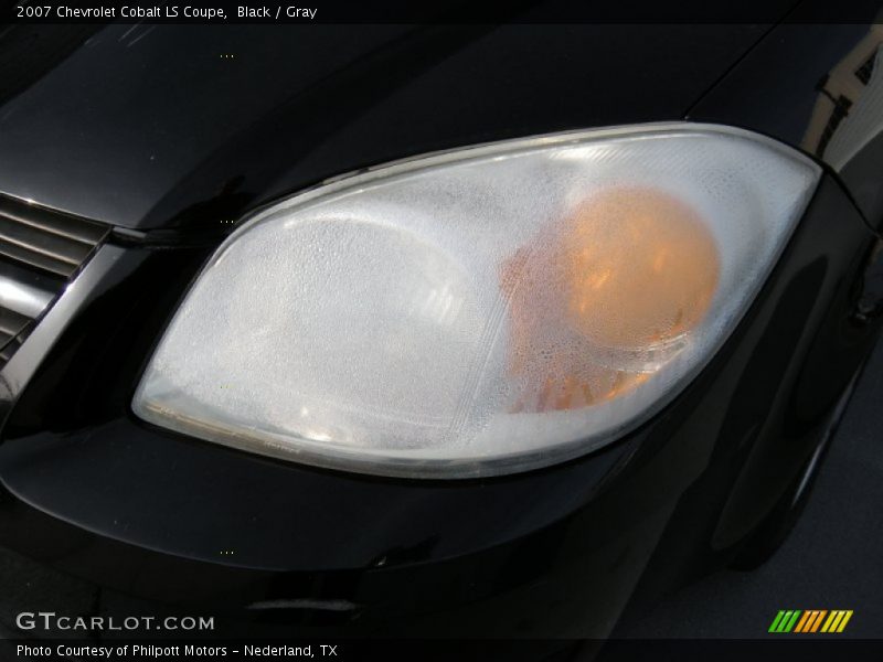 Black / Gray 2007 Chevrolet Cobalt LS Coupe