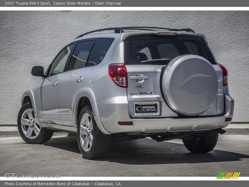 Classic Silver Metallic / Dark Charcoal 2007 Toyota RAV4 Sport