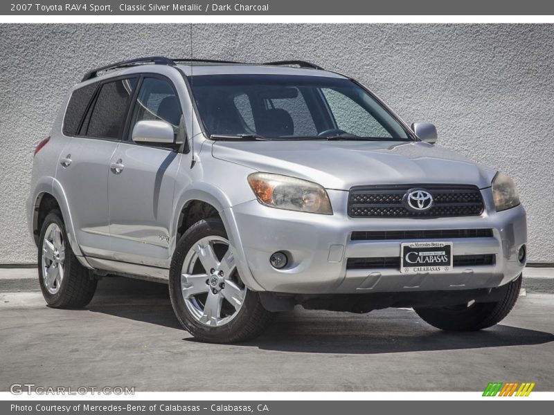 Classic Silver Metallic / Dark Charcoal 2007 Toyota RAV4 Sport