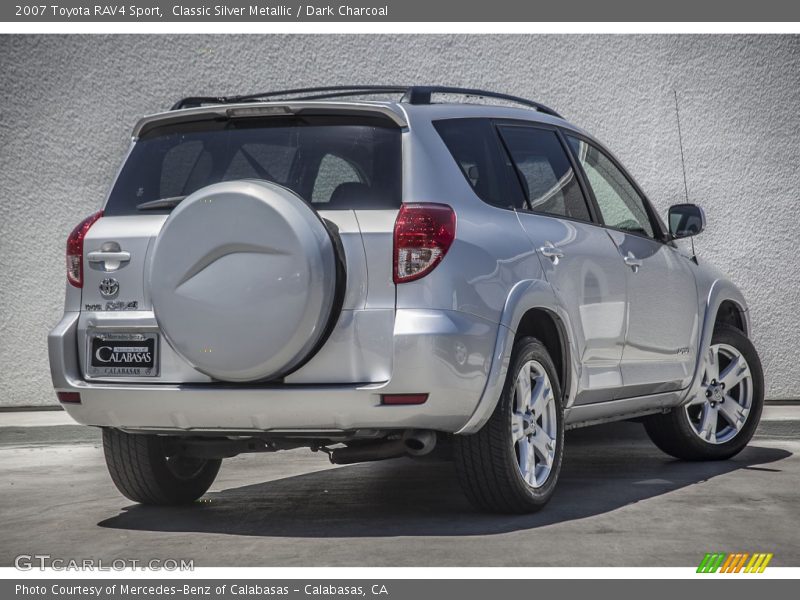 Classic Silver Metallic / Dark Charcoal 2007 Toyota RAV4 Sport