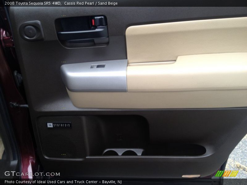 Cassis Red Pearl / Sand Beige 2008 Toyota Sequoia SR5 4WD