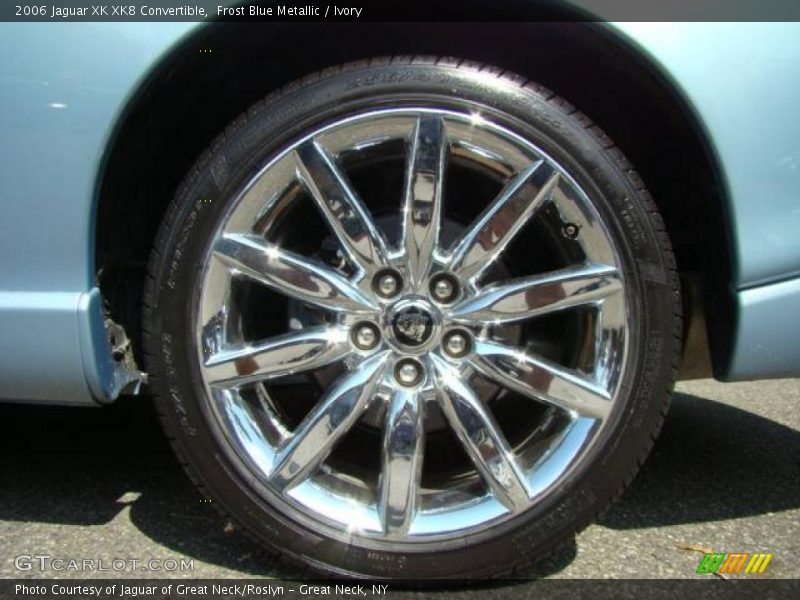Frost Blue Metallic / Ivory 2006 Jaguar XK XK8 Convertible