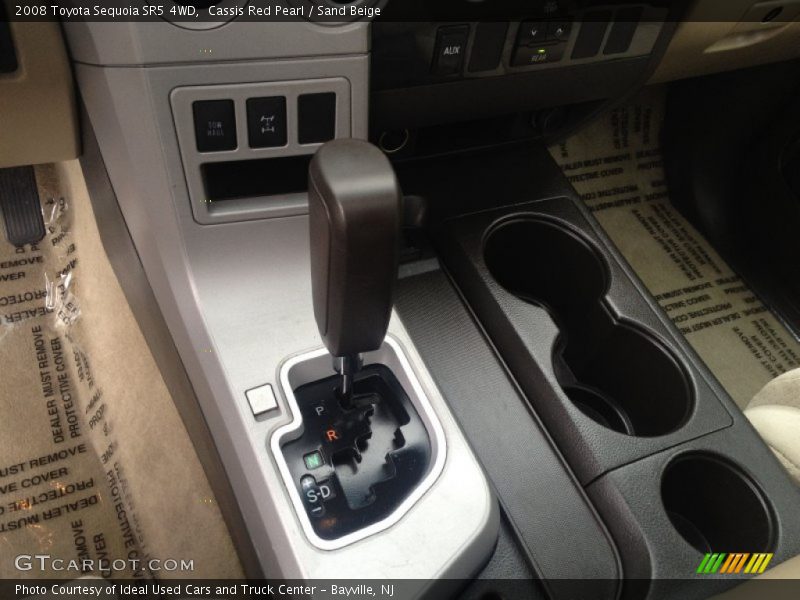 Cassis Red Pearl / Sand Beige 2008 Toyota Sequoia SR5 4WD