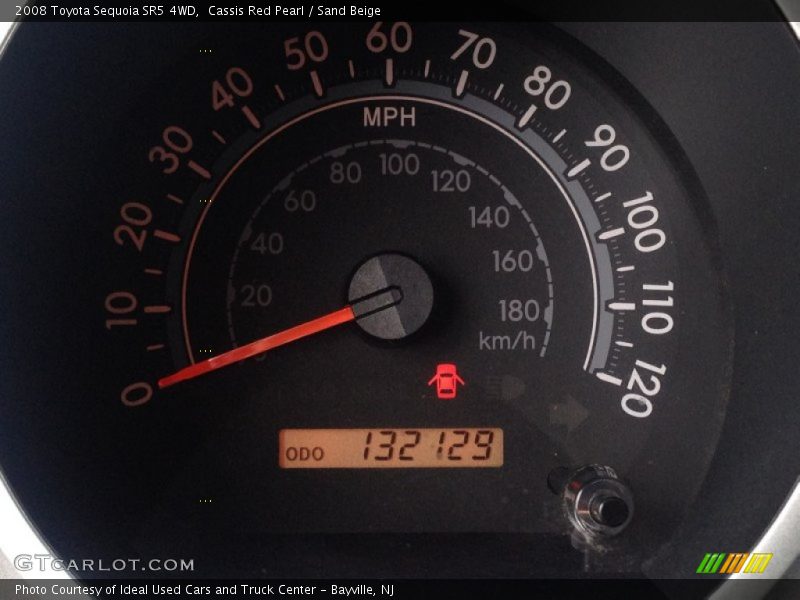 Cassis Red Pearl / Sand Beige 2008 Toyota Sequoia SR5 4WD