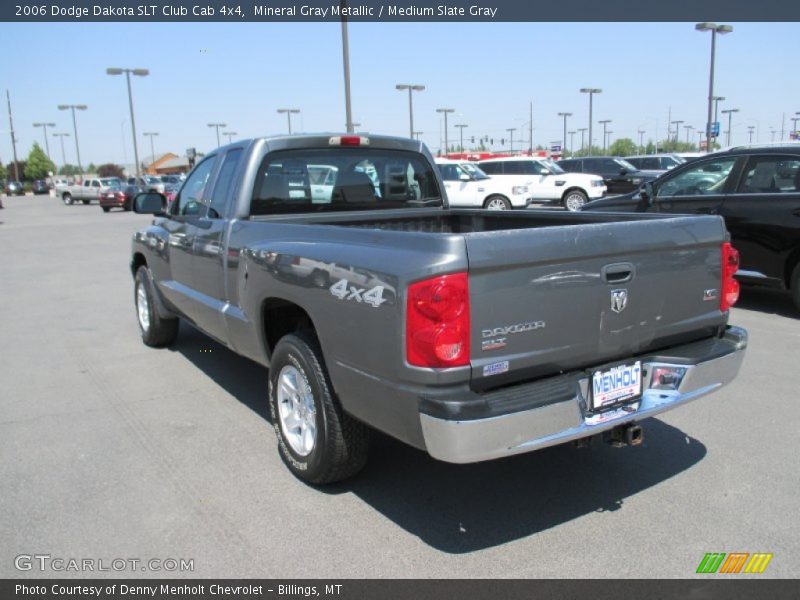 Mineral Gray Metallic / Medium Slate Gray 2006 Dodge Dakota SLT Club Cab 4x4