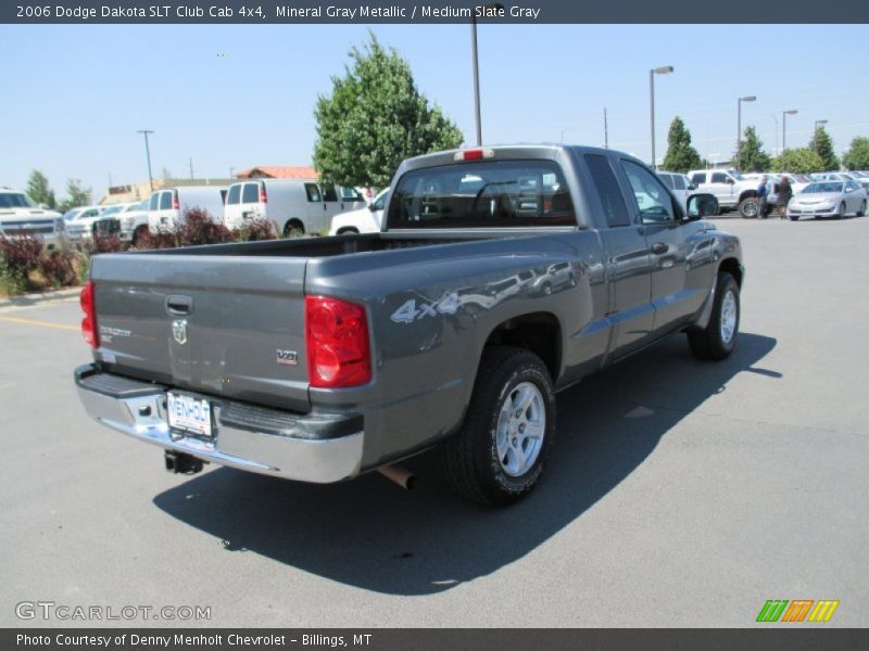 Mineral Gray Metallic / Medium Slate Gray 2006 Dodge Dakota SLT Club Cab 4x4
