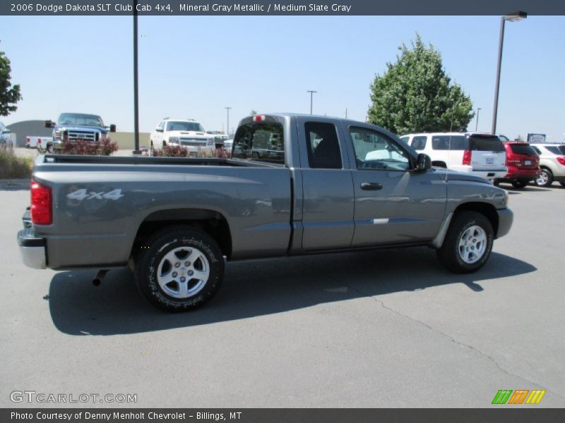 Mineral Gray Metallic / Medium Slate Gray 2006 Dodge Dakota SLT Club Cab 4x4