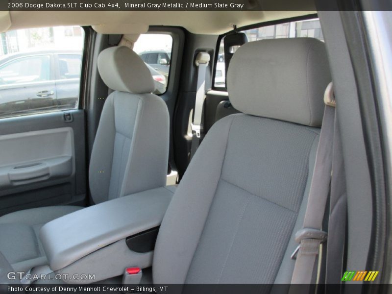 Mineral Gray Metallic / Medium Slate Gray 2006 Dodge Dakota SLT Club Cab 4x4