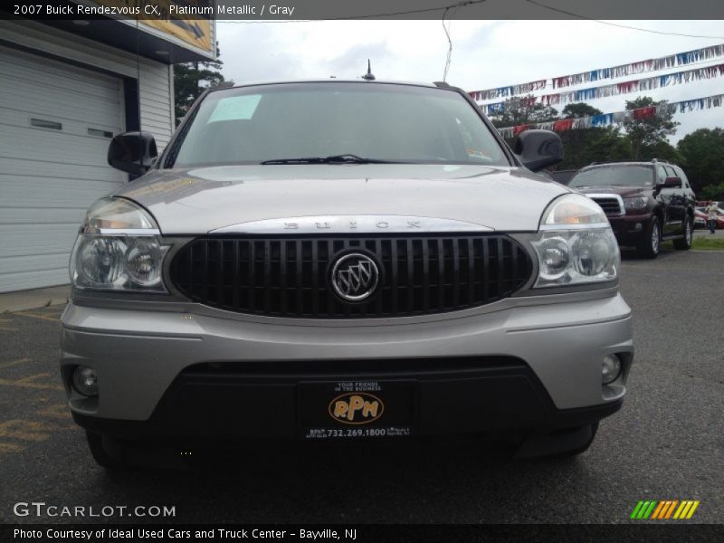 Platinum Metallic / Gray 2007 Buick Rendezvous CX