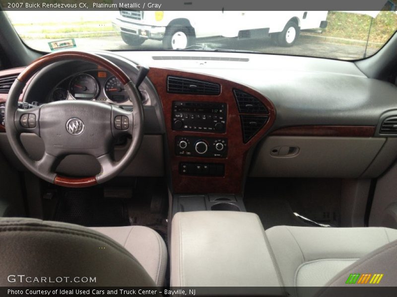 Platinum Metallic / Gray 2007 Buick Rendezvous CX