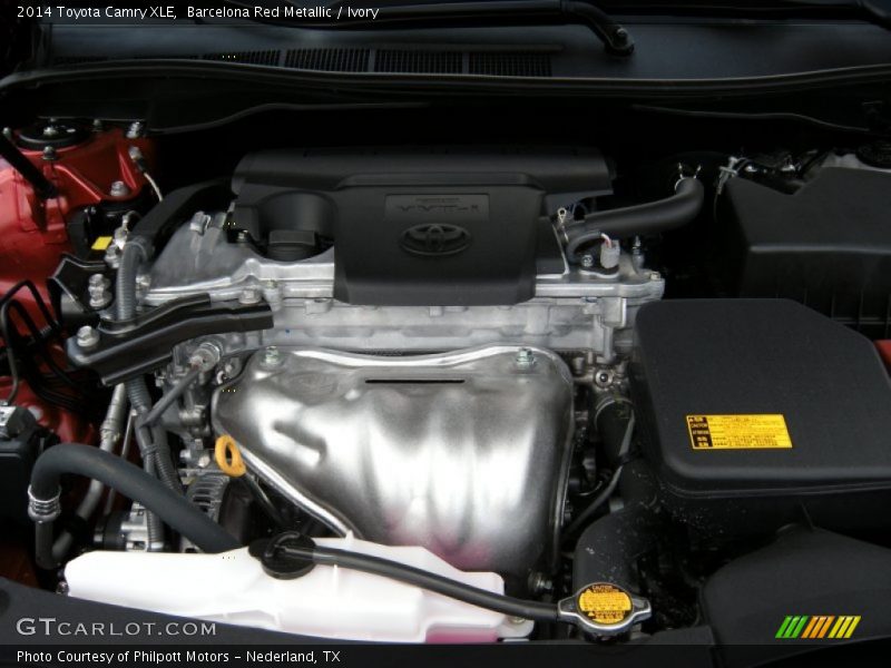  2014 Camry XLE Engine - 2.5 Liter DOHC 16-Valve Dual VVT-i 4 Cylinder