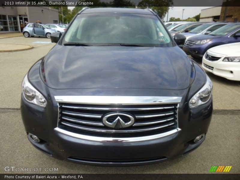 Diamond Slate / Graphite 2013 Infiniti JX 35 AWD