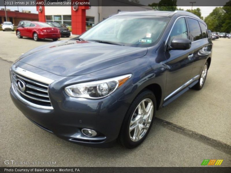 Diamond Slate / Graphite 2013 Infiniti JX 35 AWD