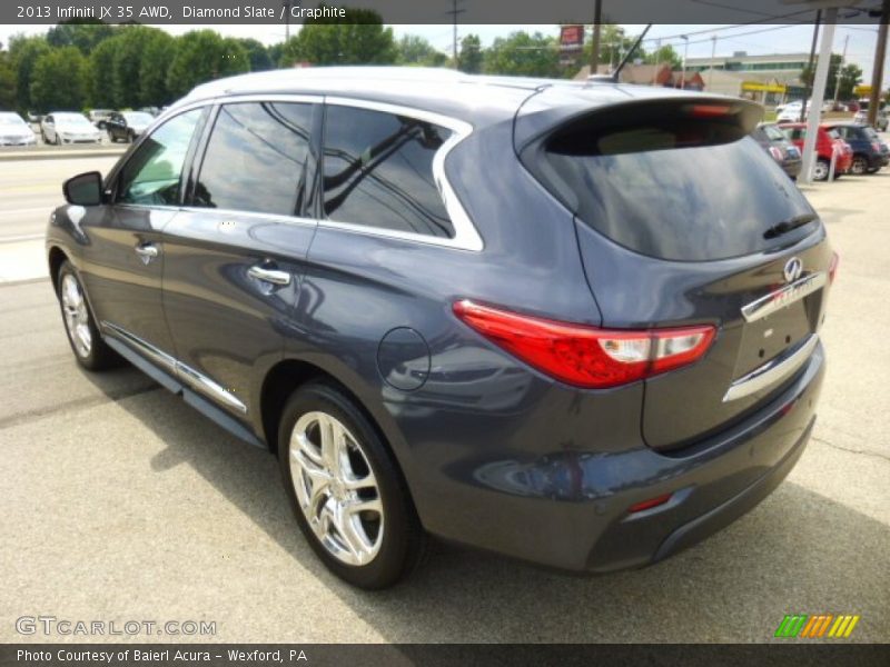 Diamond Slate / Graphite 2013 Infiniti JX 35 AWD