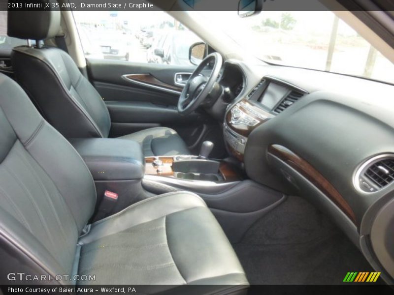 Diamond Slate / Graphite 2013 Infiniti JX 35 AWD