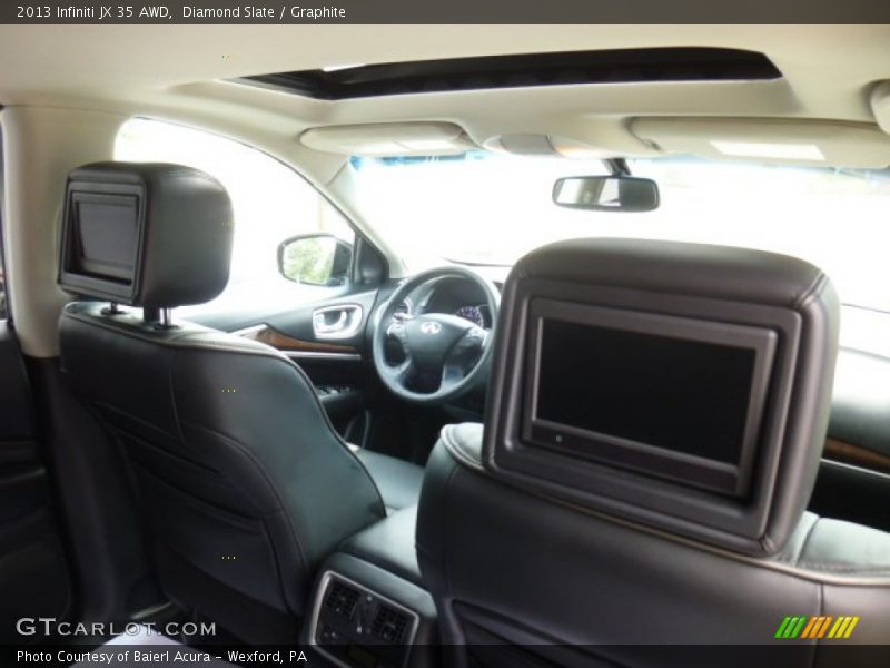Diamond Slate / Graphite 2013 Infiniti JX 35 AWD