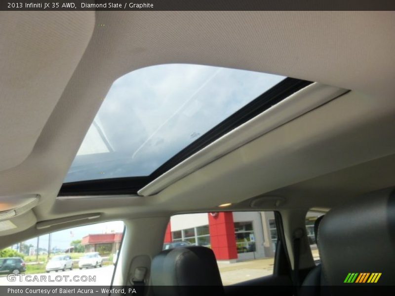 Diamond Slate / Graphite 2013 Infiniti JX 35 AWD