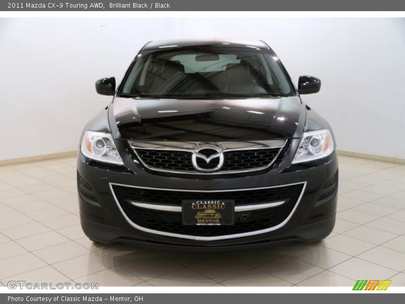 Brilliant Black / Black 2011 Mazda CX-9 Touring AWD