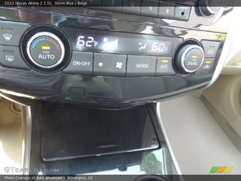 Storm Blue / Beige 2013 Nissan Altima 2.5 SV