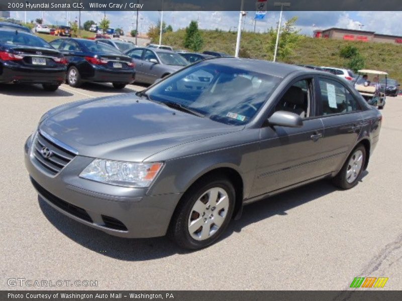 Front 3/4 View of 2009 Sonata GLS