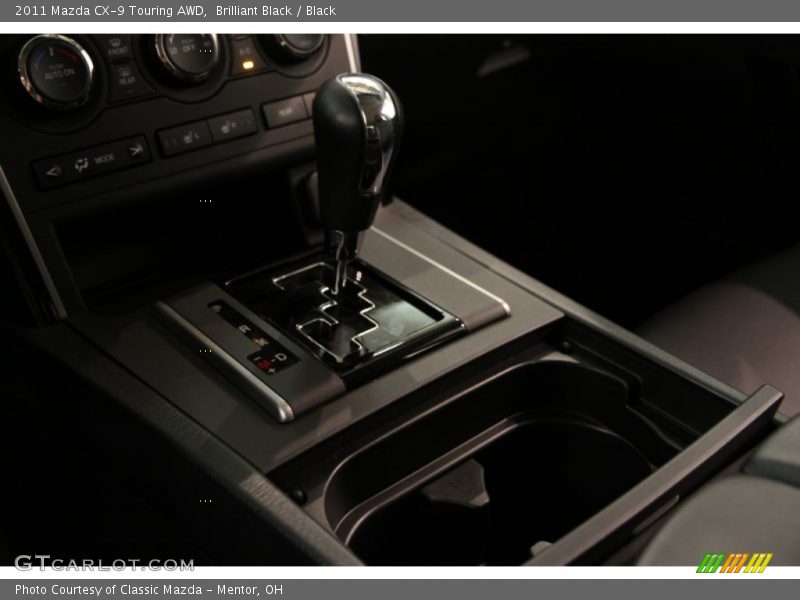 Brilliant Black / Black 2011 Mazda CX-9 Touring AWD