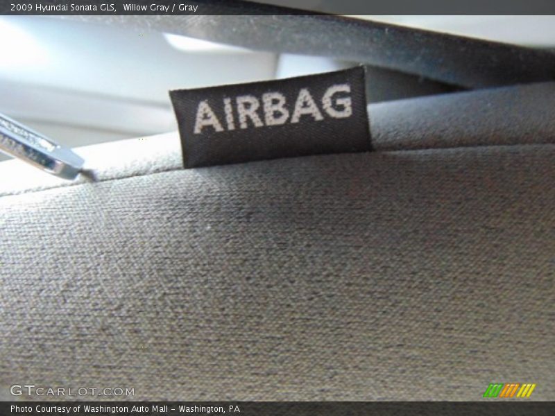 Willow Gray / Gray 2009 Hyundai Sonata GLS