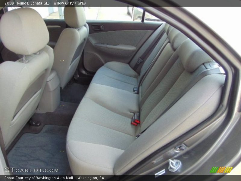 Willow Gray / Gray 2009 Hyundai Sonata GLS