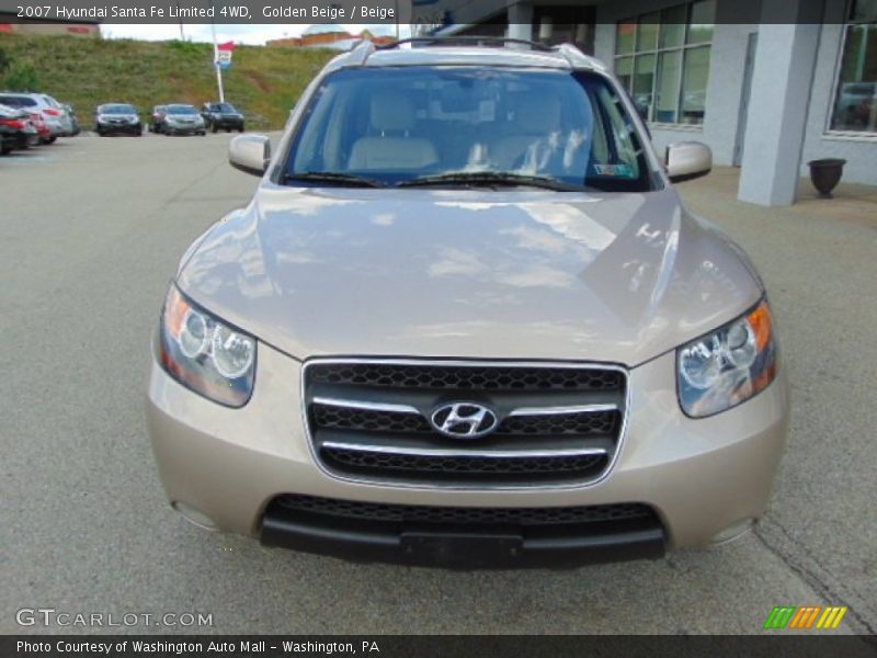 Golden Beige / Beige 2007 Hyundai Santa Fe Limited 4WD