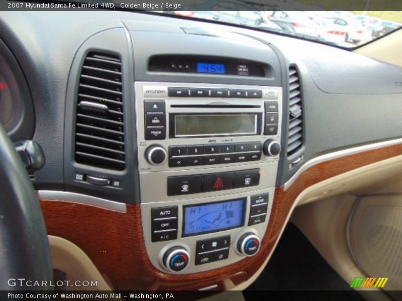 Golden Beige / Beige 2007 Hyundai Santa Fe Limited 4WD