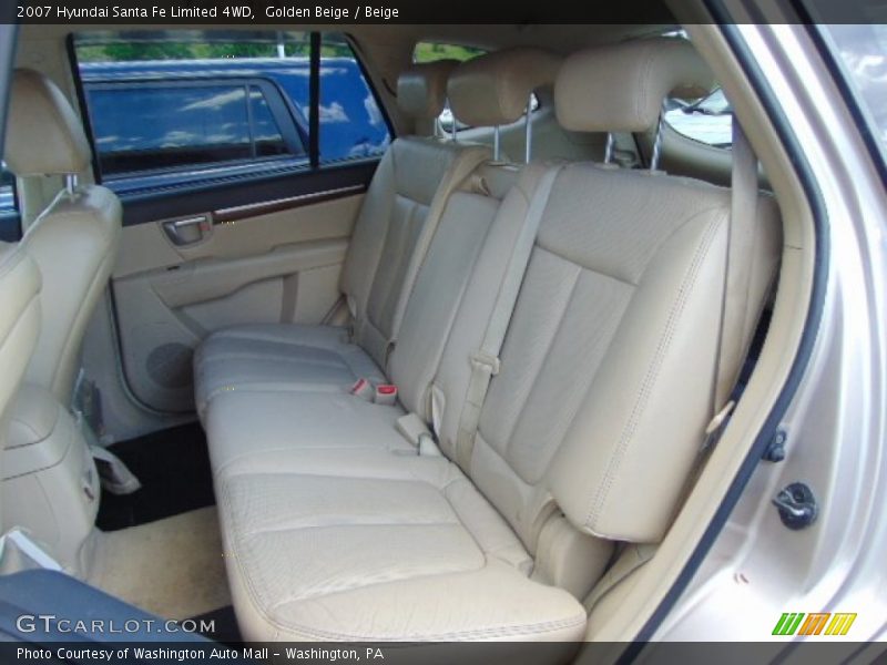 Golden Beige / Beige 2007 Hyundai Santa Fe Limited 4WD