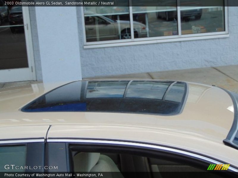 Sandstone Metallic / Neutral 2003 Oldsmobile Alero GL Sedan