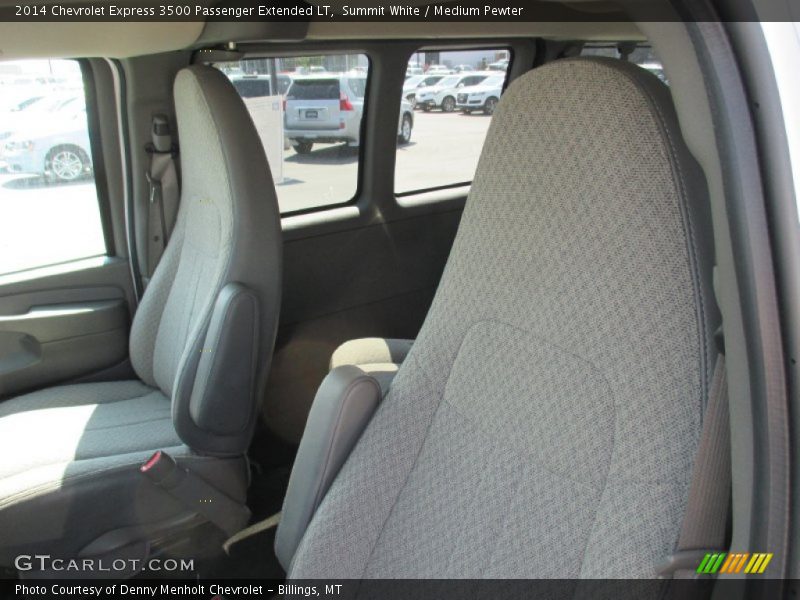 Summit White / Medium Pewter 2014 Chevrolet Express 3500 Passenger Extended LT