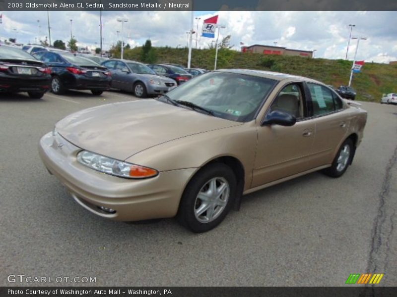 Sandstone Metallic / Neutral 2003 Oldsmobile Alero GL Sedan