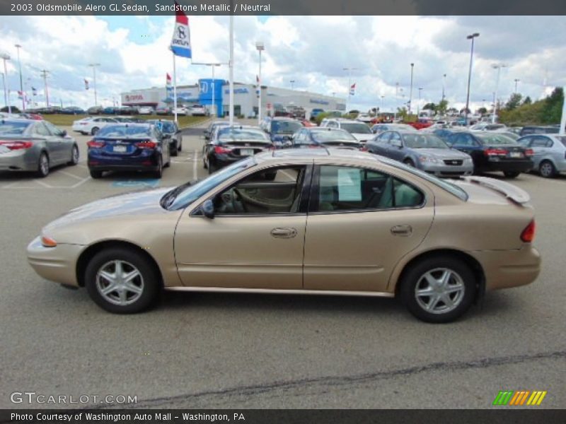Sandstone Metallic / Neutral 2003 Oldsmobile Alero GL Sedan