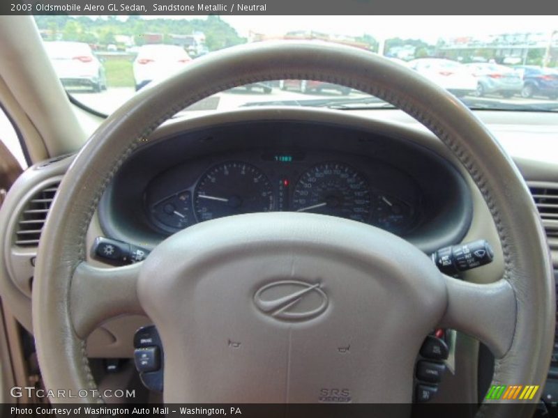 Sandstone Metallic / Neutral 2003 Oldsmobile Alero GL Sedan