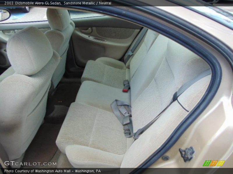 Sandstone Metallic / Neutral 2003 Oldsmobile Alero GL Sedan