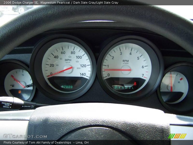 Magnesium Pearlcoat / Dark Slate Gray/Light Slate Gray 2006 Dodge Charger SE