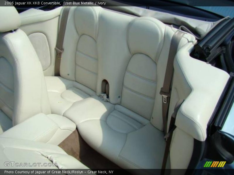 Frost Blue Metallic / Ivory 2006 Jaguar XK XK8 Convertible