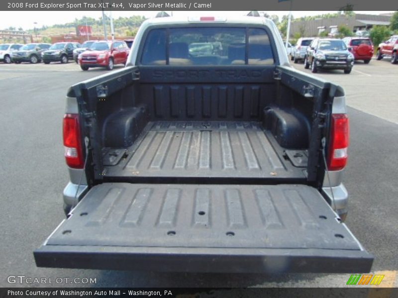 Vapor Silver Metallic / Camel 2008 Ford Explorer Sport Trac XLT 4x4