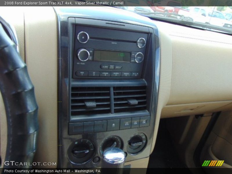 Vapor Silver Metallic / Camel 2008 Ford Explorer Sport Trac XLT 4x4