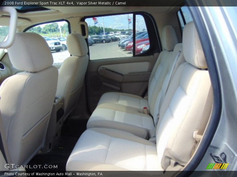 Vapor Silver Metallic / Camel 2008 Ford Explorer Sport Trac XLT 4x4
