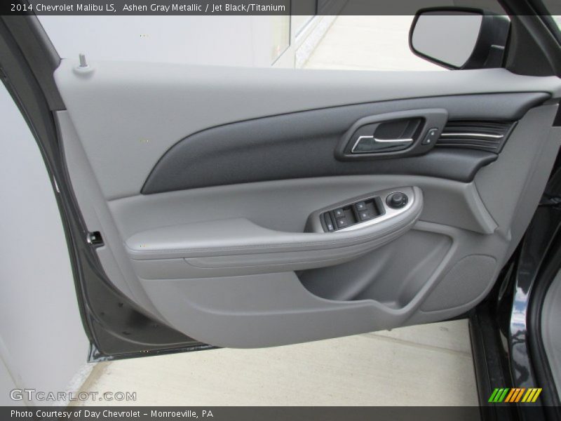 Ashen Gray Metallic / Jet Black/Titanium 2014 Chevrolet Malibu LS