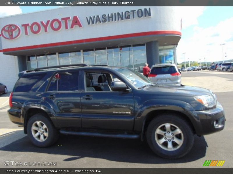 Galactic Gray Mica / Dark Charcoal 2007 Toyota 4Runner Sport Edition 4x4