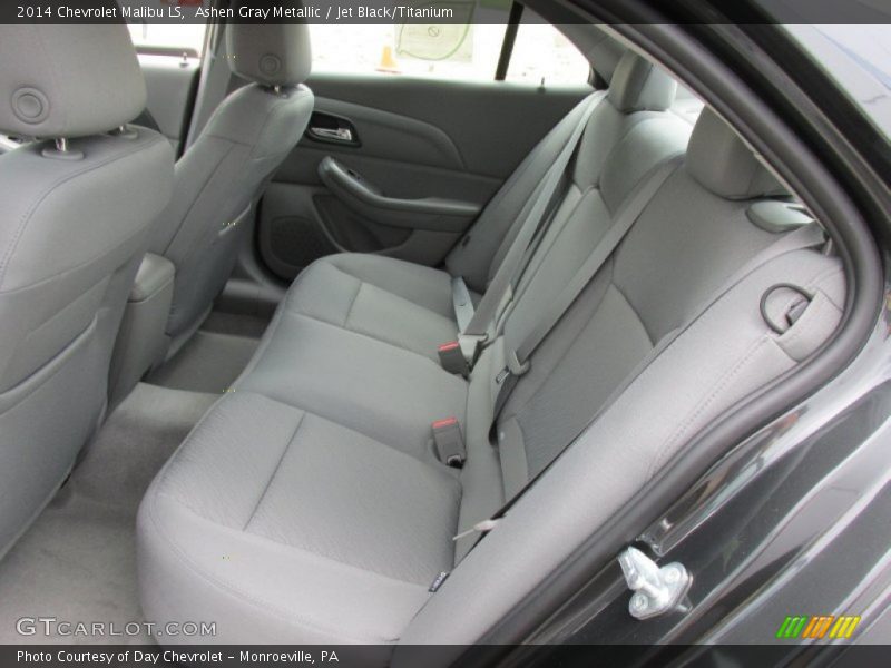 Ashen Gray Metallic / Jet Black/Titanium 2014 Chevrolet Malibu LS