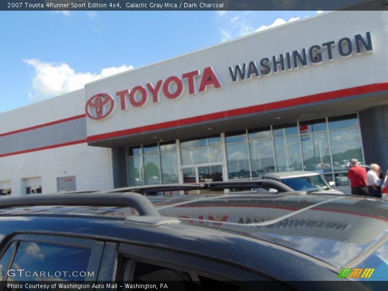 Galactic Gray Mica / Dark Charcoal 2007 Toyota 4Runner Sport Edition 4x4